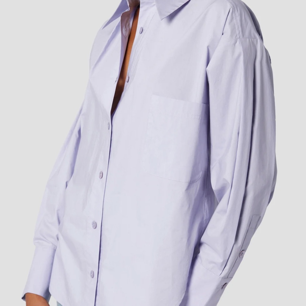 NWT Equipment Sergine Long Sleeve Cotton Shirt - Picture 3 of 6